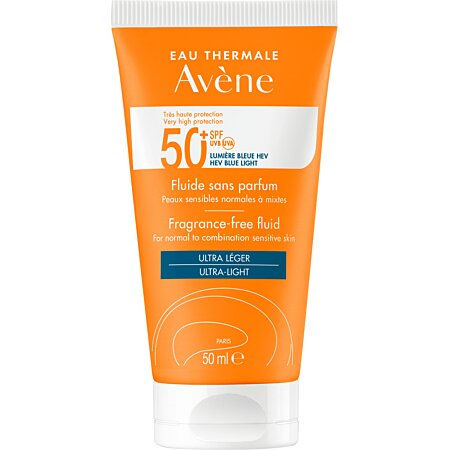 Fluide solaire SPF 50+ Avène 50ml