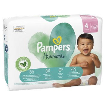 Couches Pampers Harmonie - T4 - x36