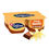 Miniature : Crème dessert Délisse Vanille sur lit chocolat 4x125g