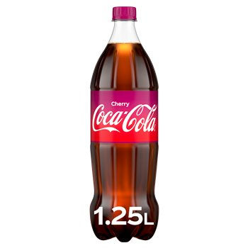 Soda Coca-Cola Cherry Bouteille - 1,25L
