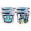 Miniature : yaourt fruits bio les 2 vaches brassé myrtille - 4x115g