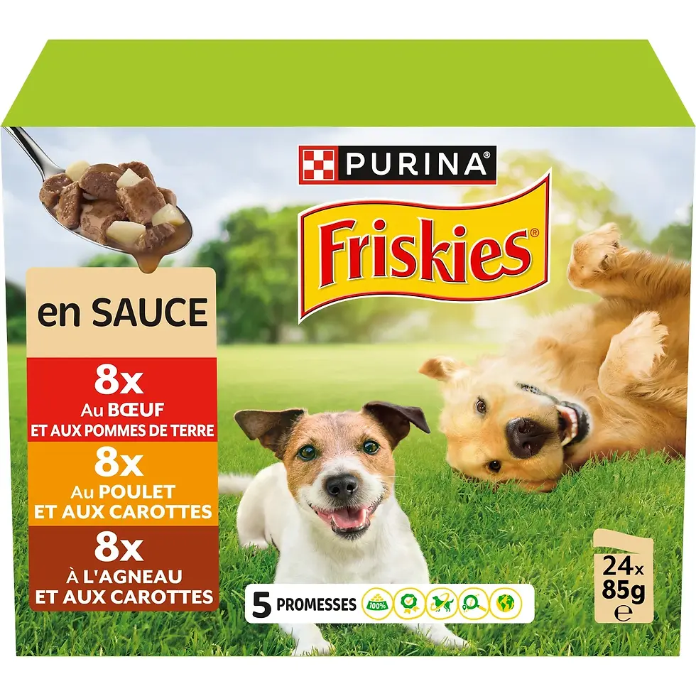 Repas en sauce Friskies Viande légumes 24x85g