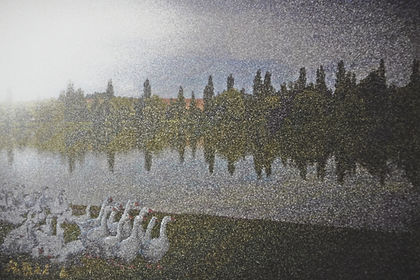 Image by Henri Schram, student of the class Joseph Beuys, Norbert Kricke, Erwin Heerich at the Kunstakademie Düsseldorf