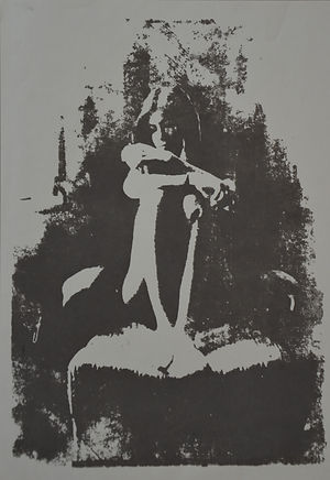 Image by Henri Schram, student of the class Joseph Beuys, Norbert Kricke, Erwin Heerich at the Kunstakademie Düsseldorf