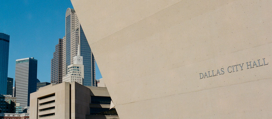Dallas City Hall photographed by Allison V. Smith