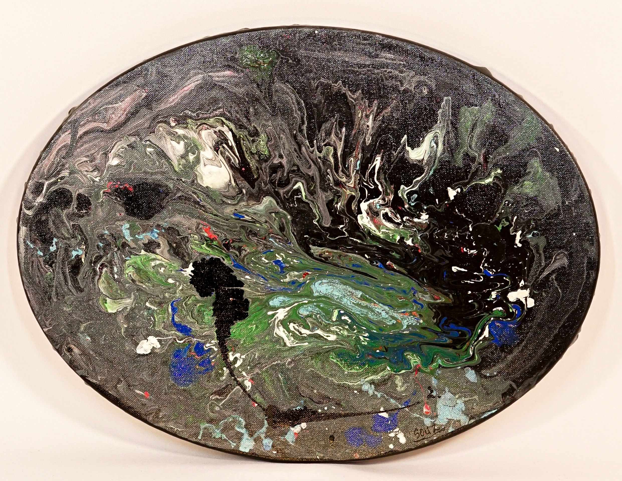 Affronter le vide (12"x10")