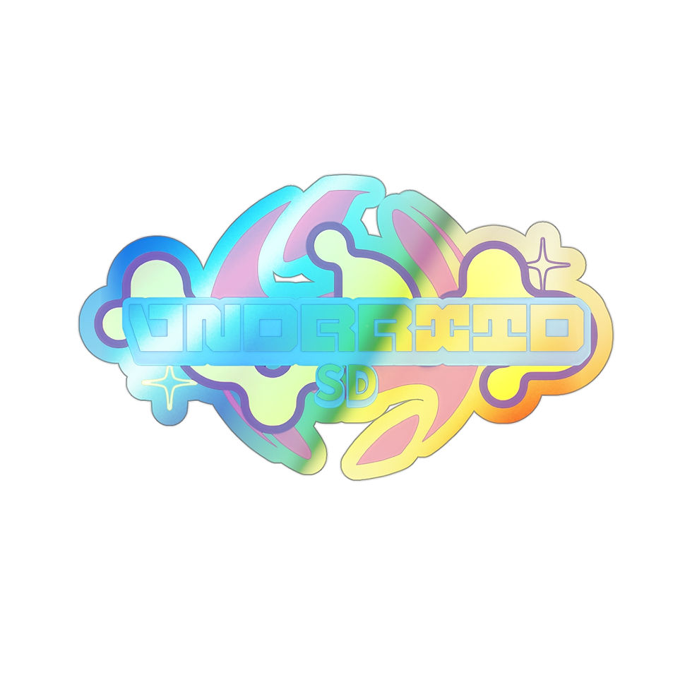 Thumbnail: Holographic Stickers Vndrrxtd Design