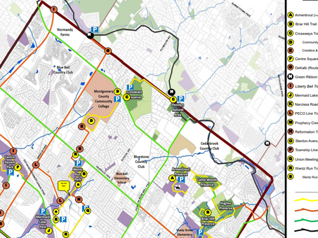 Whitpain Launches Online Trail Map to Help Plan Your Next Outdoor Adventure