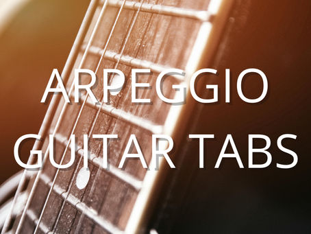 Arpeggio Guitar Tabs