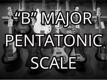 B major pentatonic scale