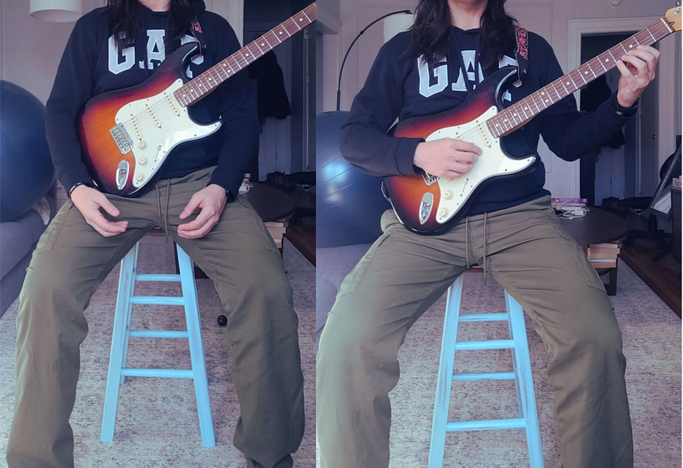 Guitar neck angle