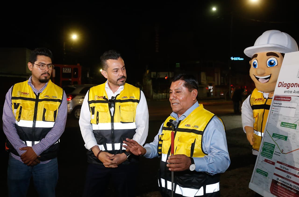 Gobierno Estatal trabaja 24/7 en territorio; trenes de pavimentación avanzan