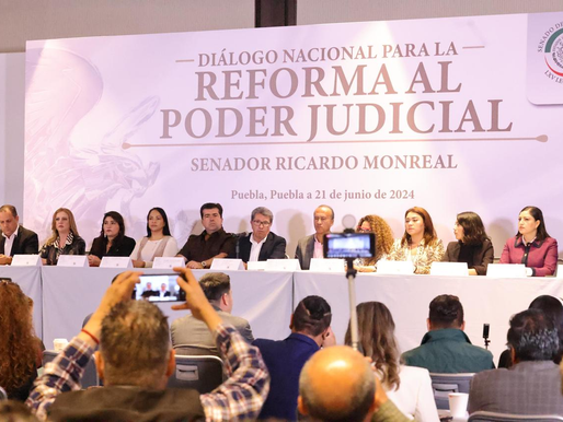 En consenso con el Pueblo y Legisladores Federales de Puebla, la Reforma Judicial refrenda Monreal