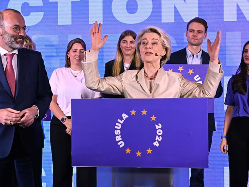Ursula von der Leyen es reelegida como presidenta de la Comisión Europea
