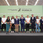 Presentan Armenta y Chedraui la Copa del Mundo de Tiro con Arco Puebla 2026