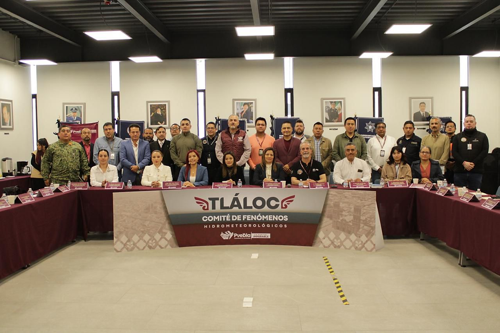 Informa Comité “Tláloc” del Gobierno de la Ciudad acciones integrales