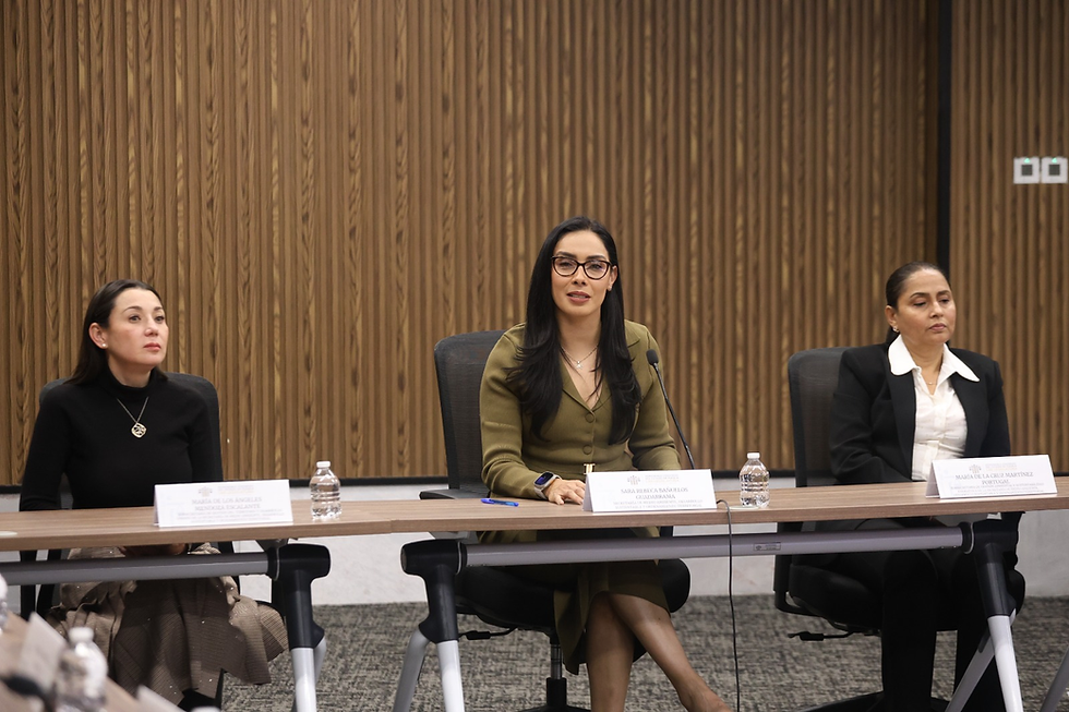 Comparece la titular de la Secretaría de Medio Ambiente 