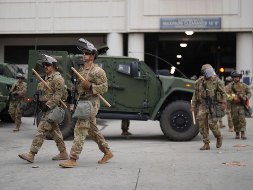 Inicia llegada de la Guardia Nacional para sofocar protestas en Los Ángeles
