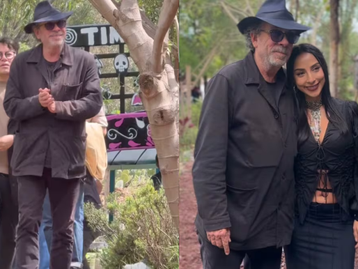 Tim Burton sorprende a bordo de una trajinera en Xochimilco