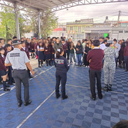 Acerca Guardia Nacional acciones preventivas a estudiantes del Bachillerato Citlaltépetl