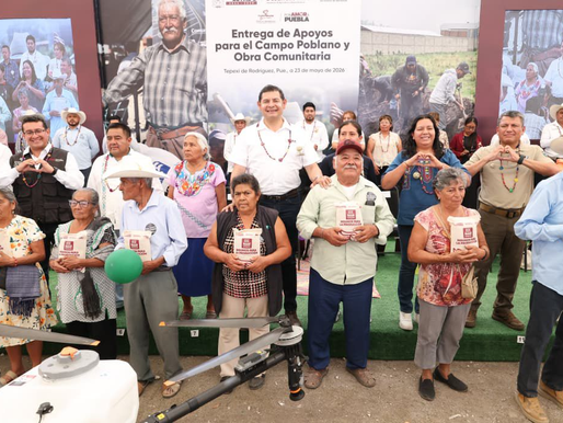 Gobierno estatal impulsa la revolución agrícola y erradica la pobreza alimentaria en la Mixteca