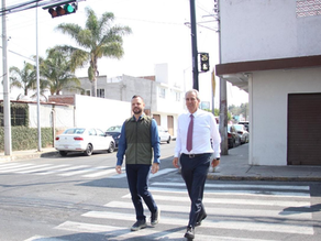 Supervisa Pepe Chedraui avances del programa Entornos de Movilidad Segura
