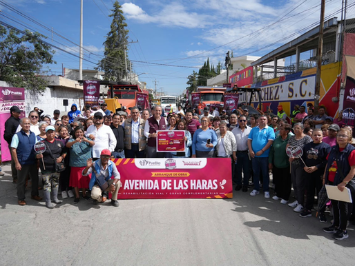 Encabeza Pepe Chedraui arranque de rehabilitación vial de avenida de Las Haras