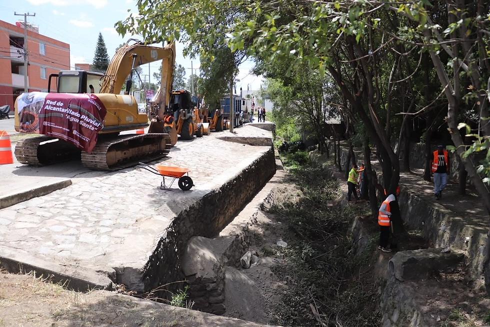 Arranca Chedraui construcción de Red de Alcantarillado Pluvial