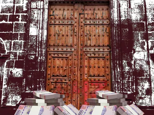 Este es el millonario costo de restaurar la puerta de Palacio Nacional