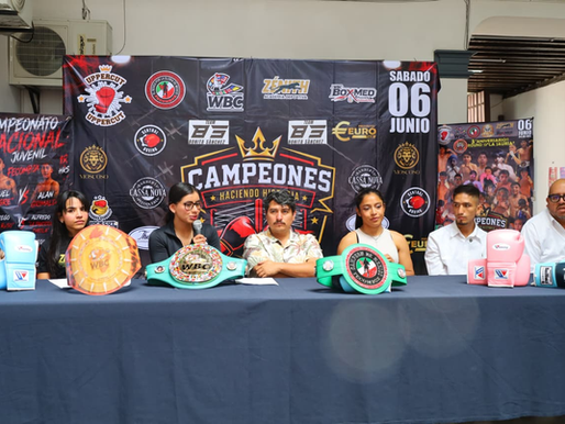 Invita Gobierno de la Ciudad a apoyar a pugilistas locales en "Campeones: Haciendo Historia”