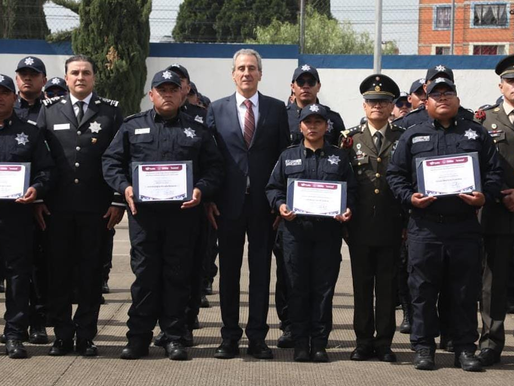 Reconoce Pepe Chedraui a Policías de la Ciudad en su Día