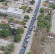 Por aire y tierra, se refuerza la vigilancia en carretera federal Puebla-Tehuacán