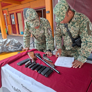 Exitoso canje de armas en Esperanza