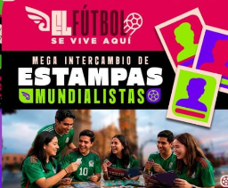 Se impulsan espacios de convivencia con Megaintercambio de Estampas