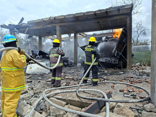 Fuerzas Federales y Gobierno Estatal continúan labor de mitigación de riesgos en Tepeaca