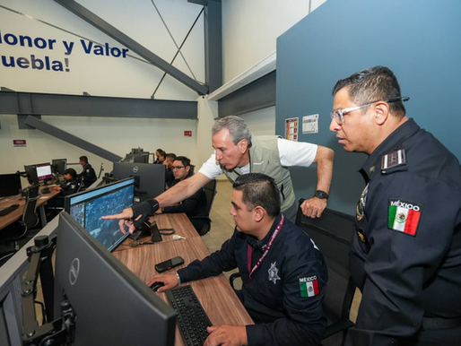 Supervisa Chedraui avances de Puebla 360 y labores de videovigilancia