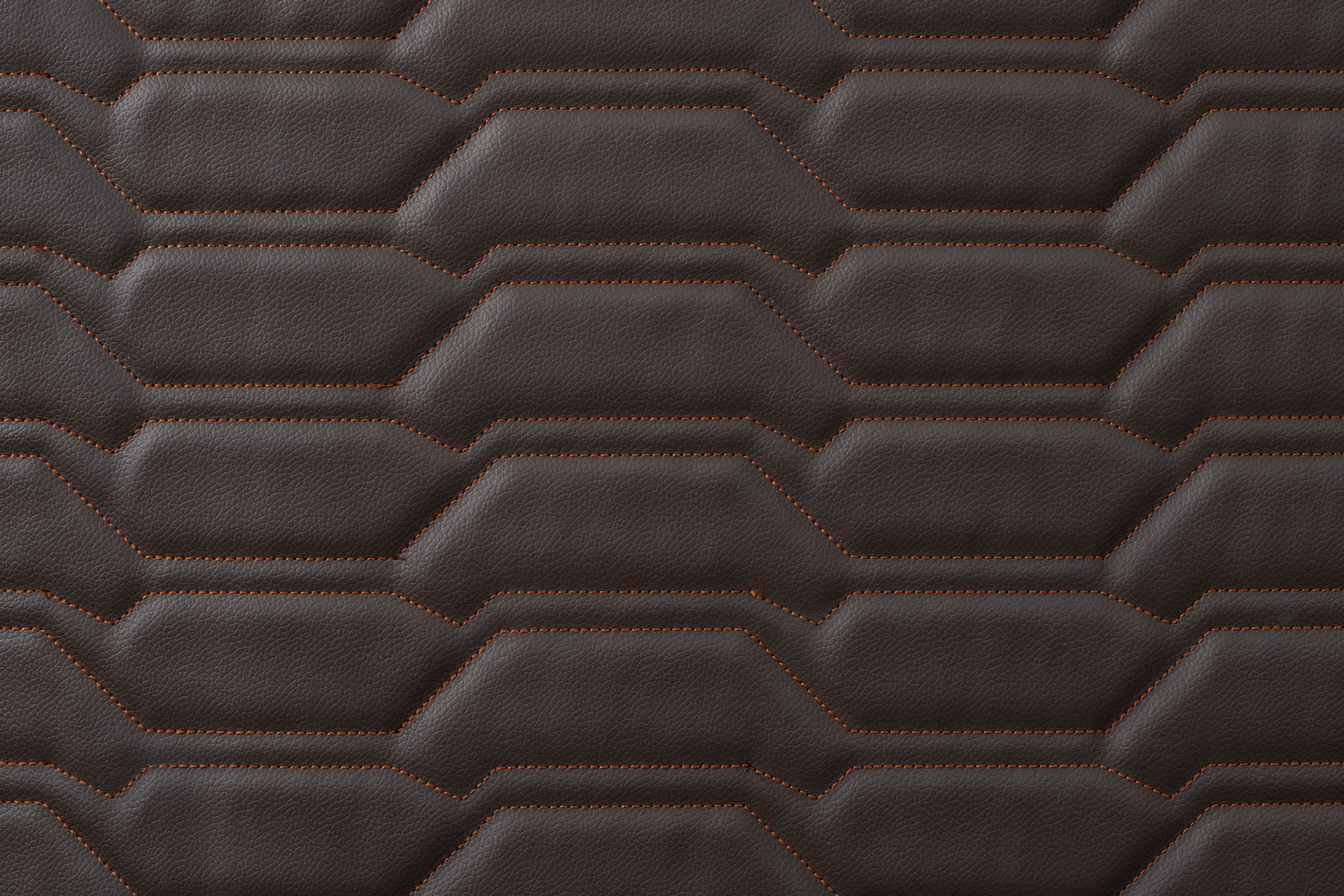 Courvin Costurado CBK Zeus Marrom Linha Marrom