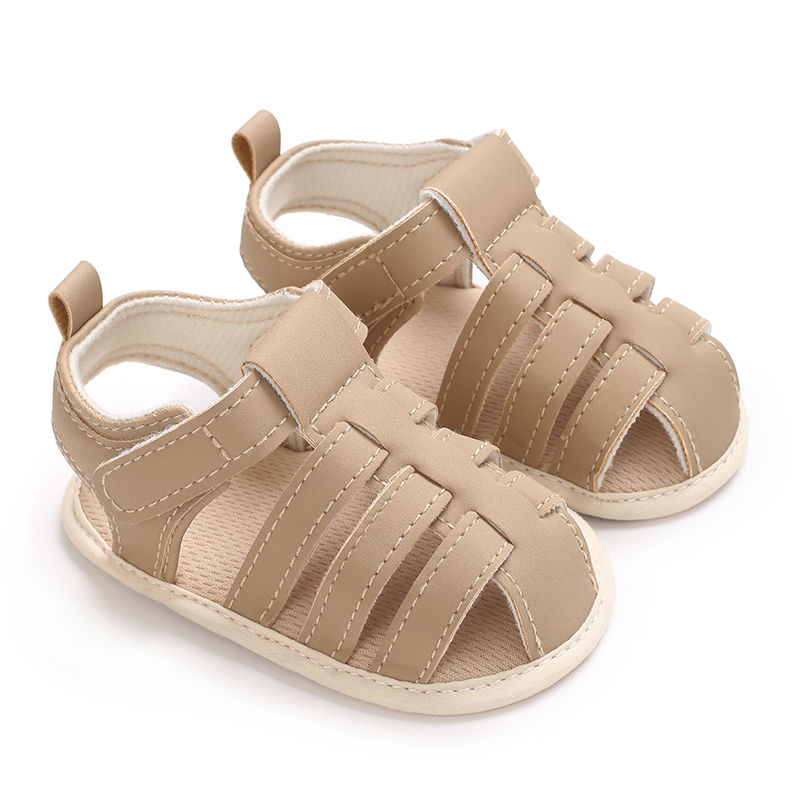 Thumbnail: Casual Solid Color Breathable Sandals For Baby Boys Lightweight Comfortable Anti