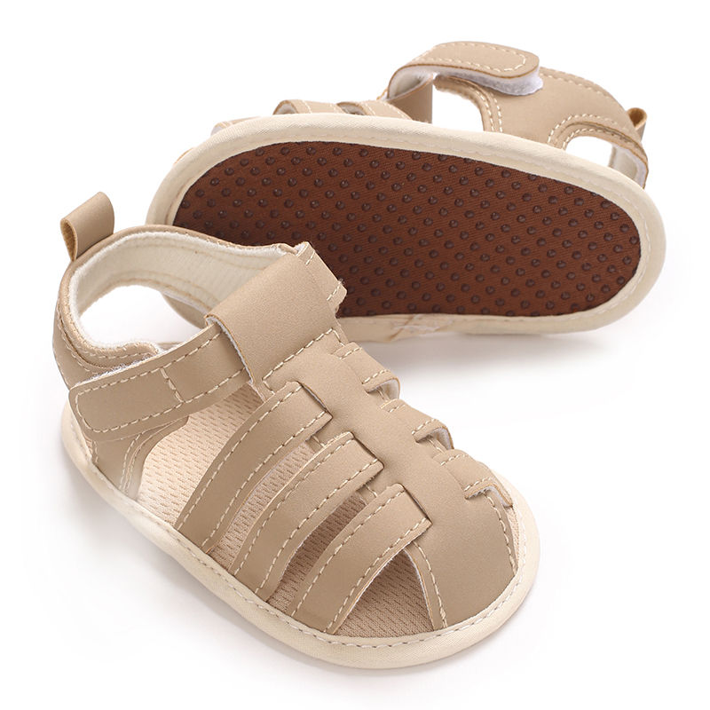 Thumbnail: Casual Solid Color Breathable Sandals For Baby Boys Lightweight Comfortable Anti
