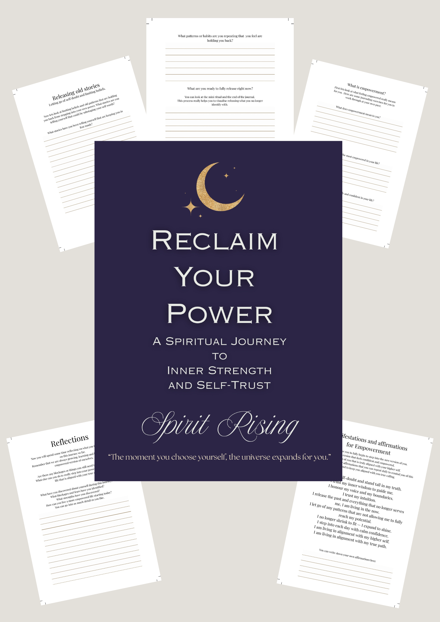 Reclaim your power: Guided Journal