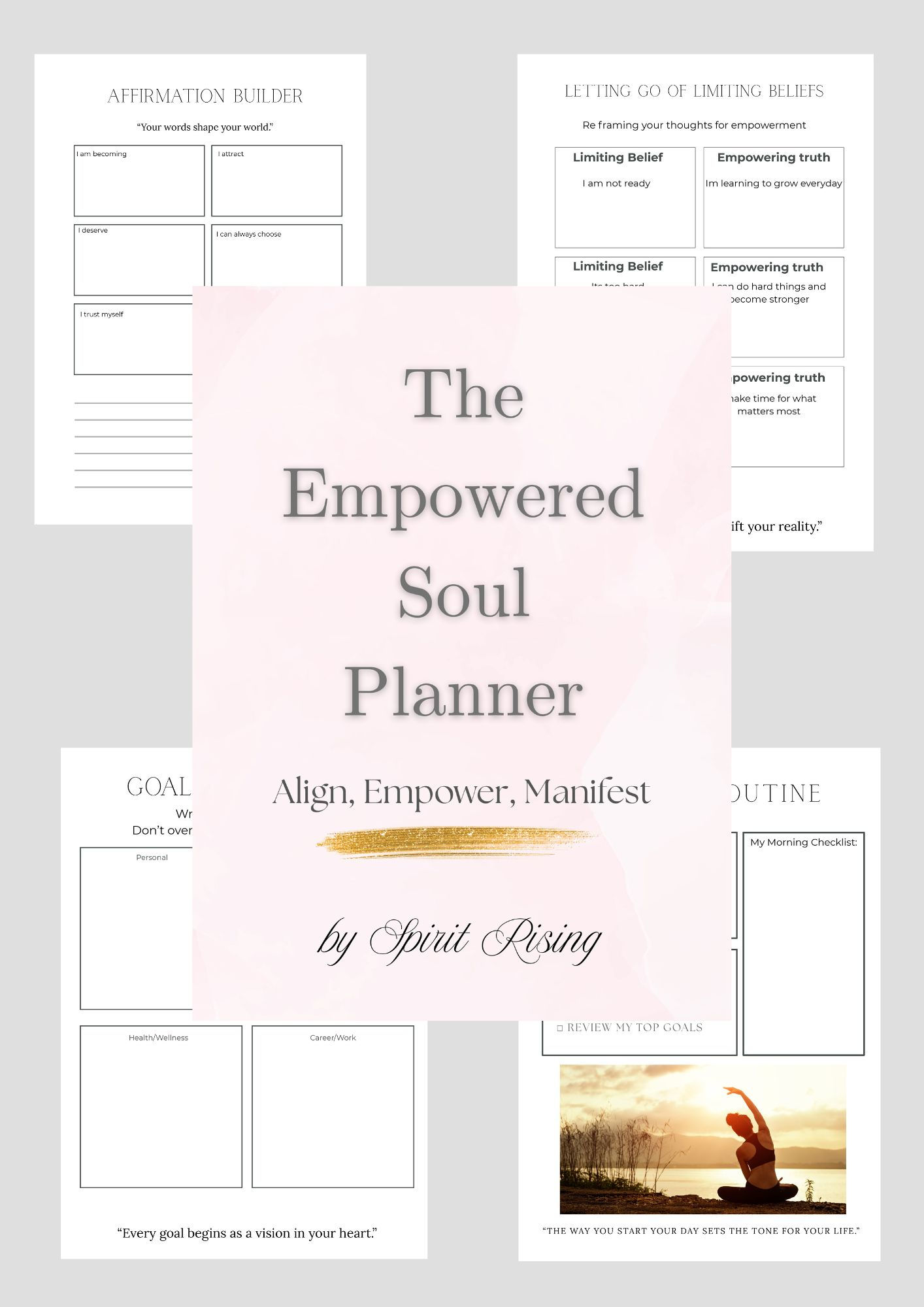 The Empowered soul Planner