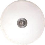AH6768R Round Shield Blank