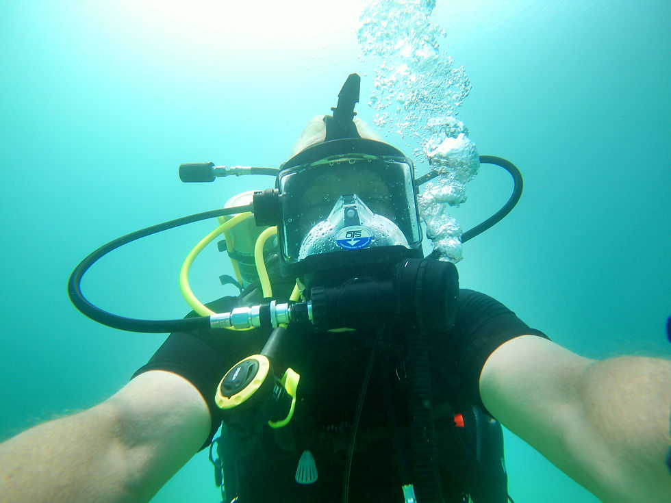 Media Blue Line Scuba