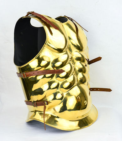 AH6071B Greek Brass Muscle Cuirass
