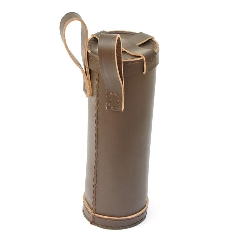 Leather Bottle Holder - Dark Brown - SNLA6531BR
