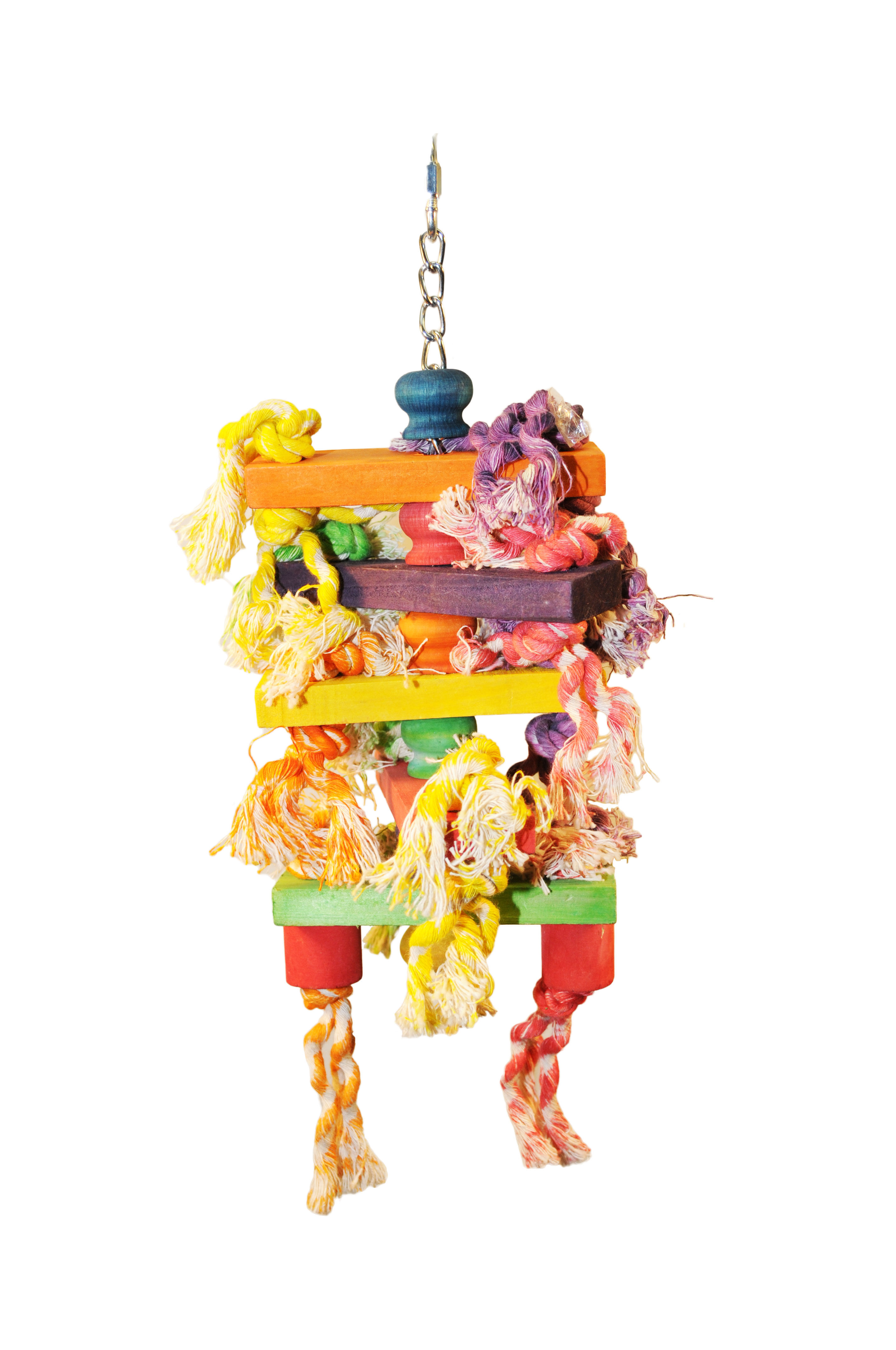 A&E - Hanging Wood Rectangles w/Rope