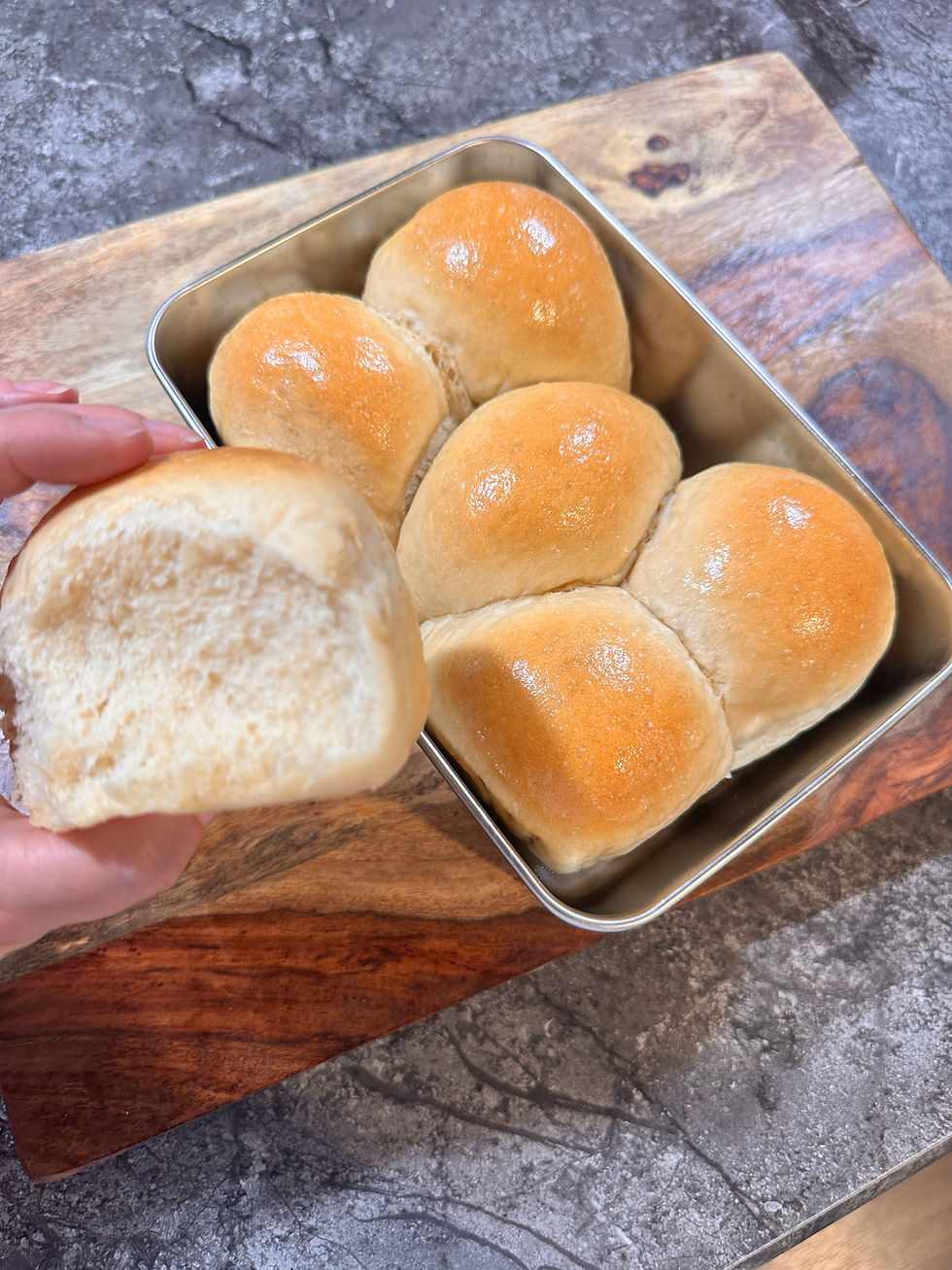 Sourdough Hawaiian Rolls (Soft, Fluffy + No Soggy Bottoms)
