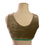 Thumbnail: Festival Crop Top in Color Block Gold & Green