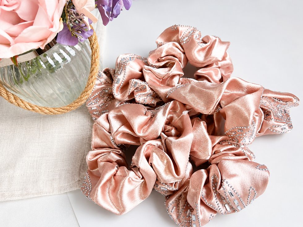 Thumbnail: Sparkle Hair Tie Set ( 5Pcs)