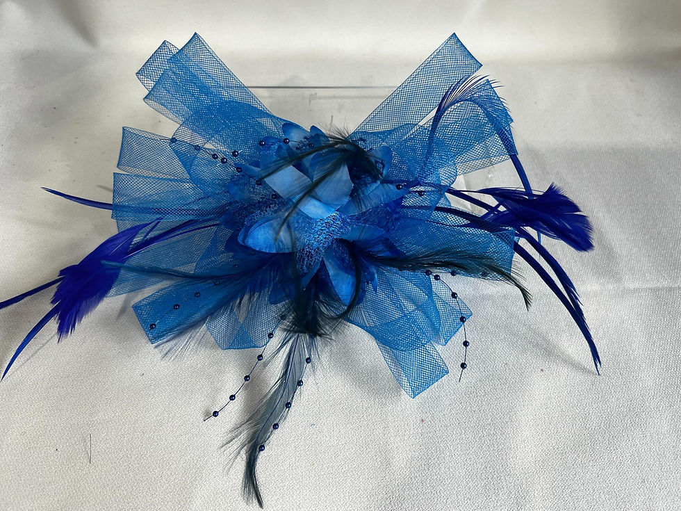 Thumbnail: Blush Bloom Fascinator D
